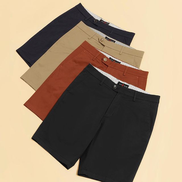 City Club Smart Chino Shorts Collection