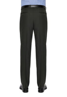 City Club Fraser City Coast Charcoal Trouser - Back