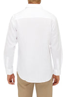 City Club Smart Casual Resort Shirt - White - Back