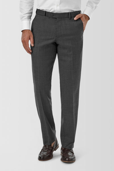 メンズウェア CLUBHAUS Tailored Trousers - Graphite L Charcoal Shima 1007 Trouser by City Club