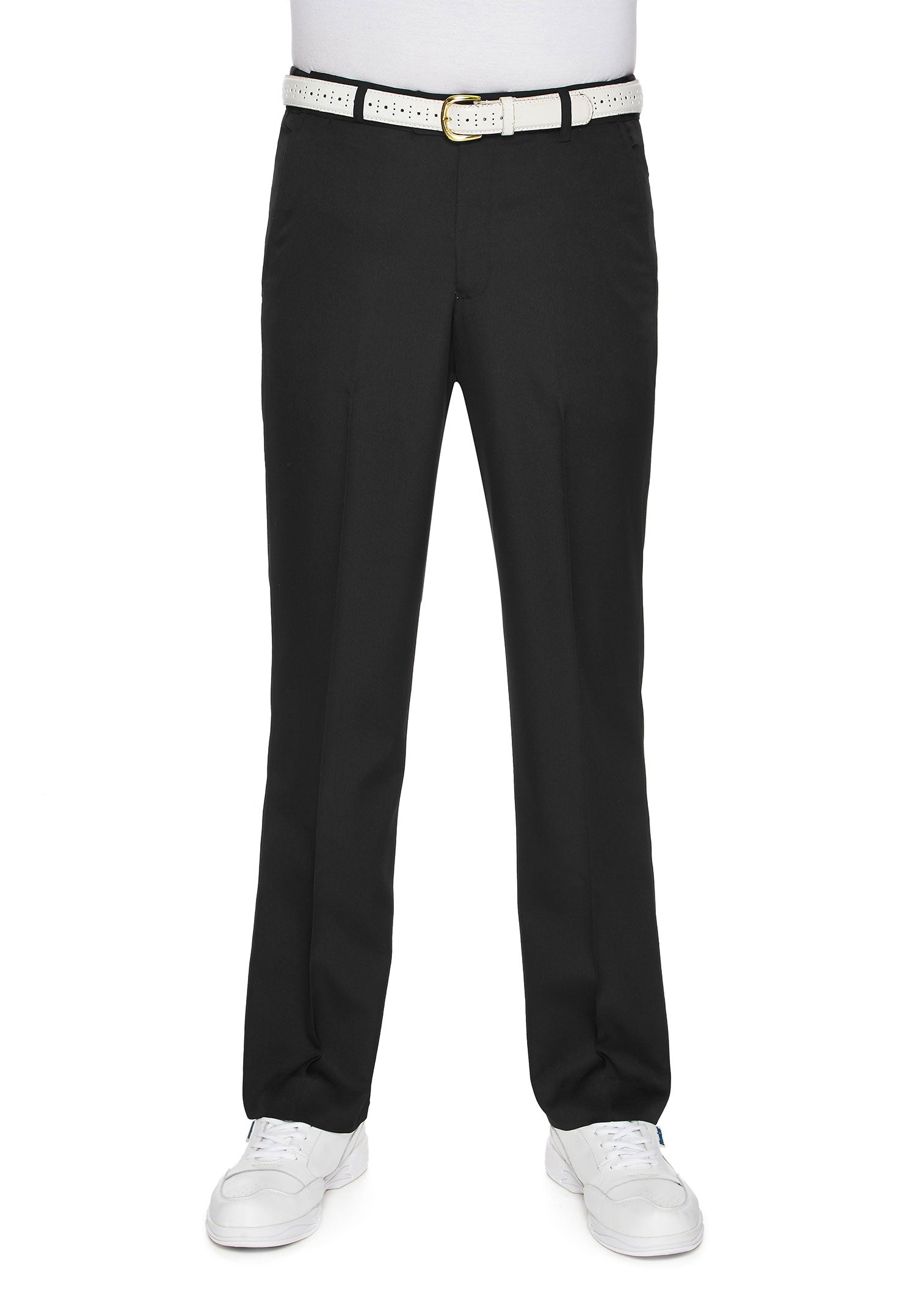 Fraser B Flash Bowl Black Trouser by City Club (Front)