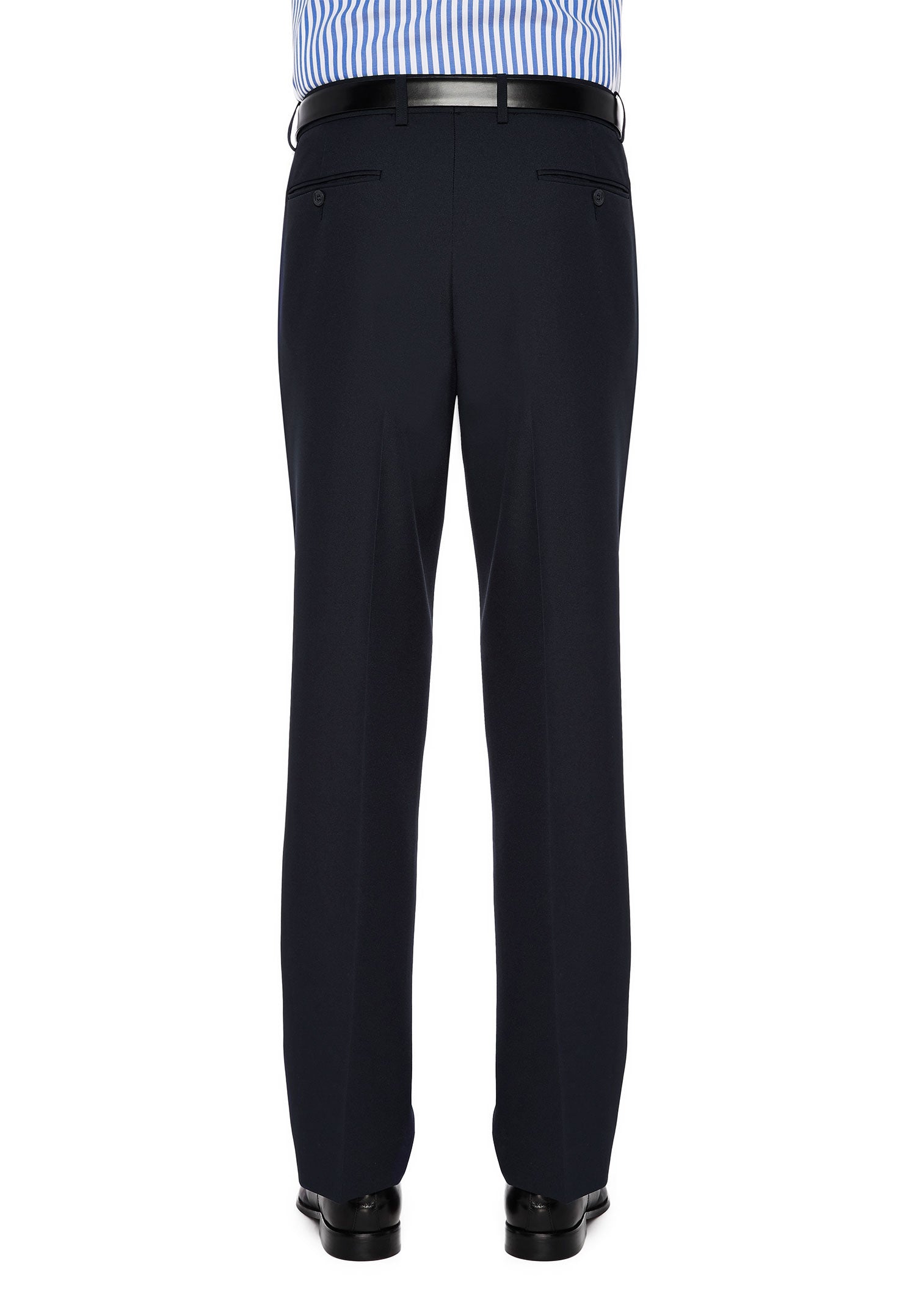 City Club Fraser City Coast Charcoal Trouser - Back