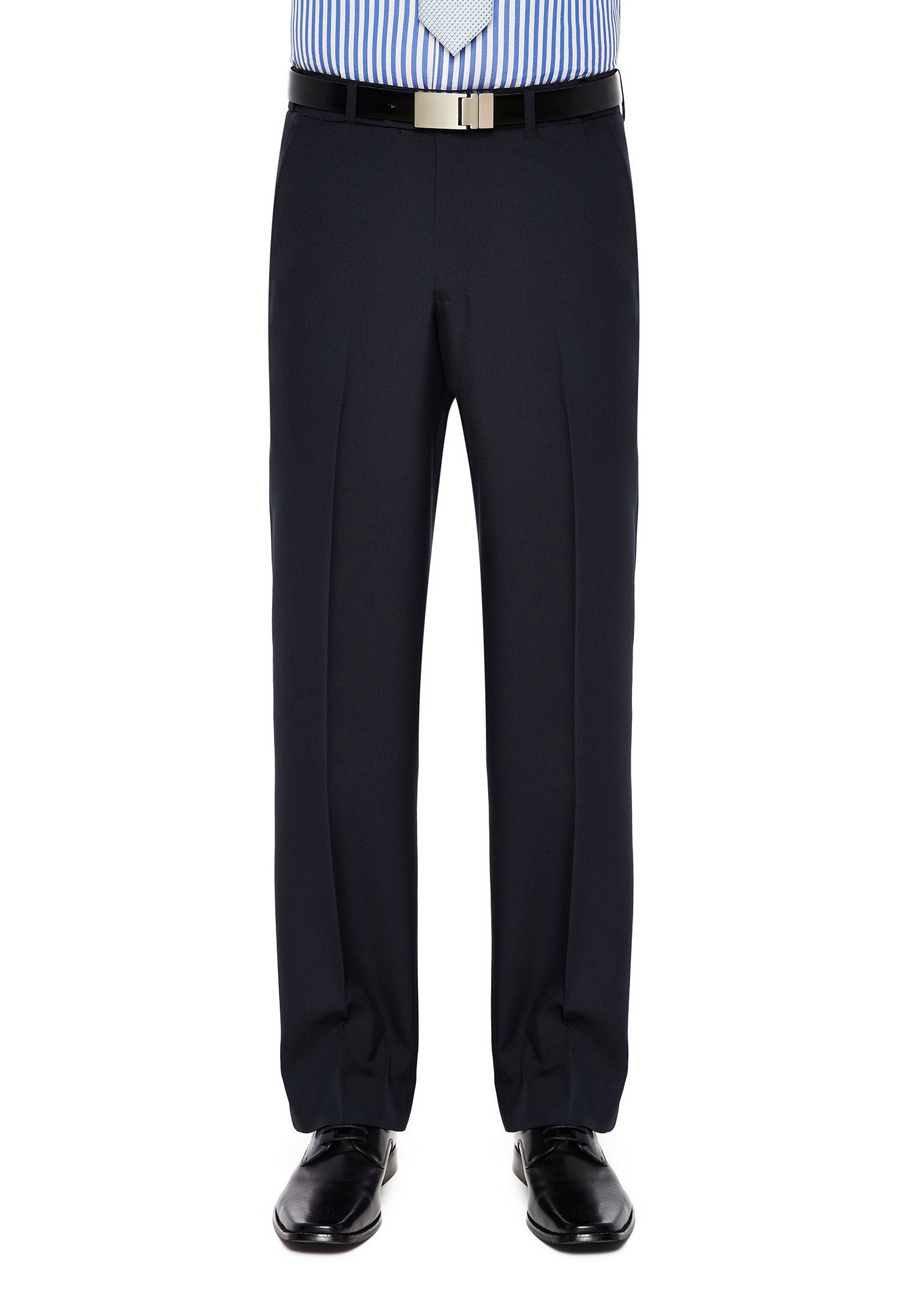 City Club Fraser City Coast Navy Trouser - Front